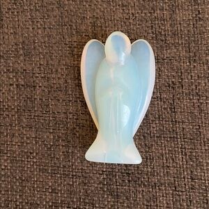 Elegant Opalescent Angel Figurine